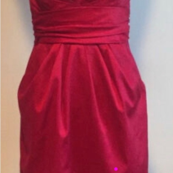 David’s Bridal Bridesmaid Dress with Pockets - Picture 2 of 3